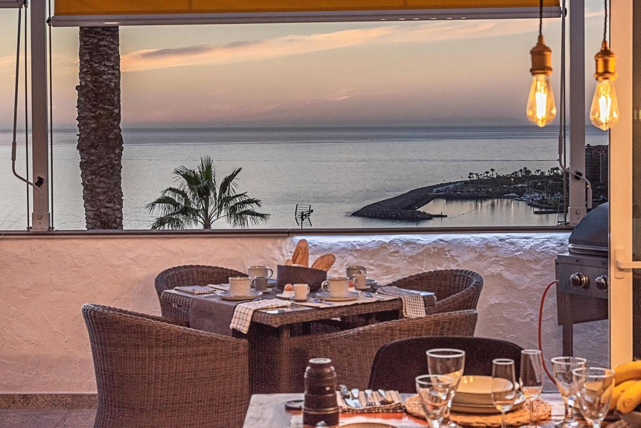 Mogan Luxury Apartment, Sea Views, Jacuzzi And Sauna. Exterior photo